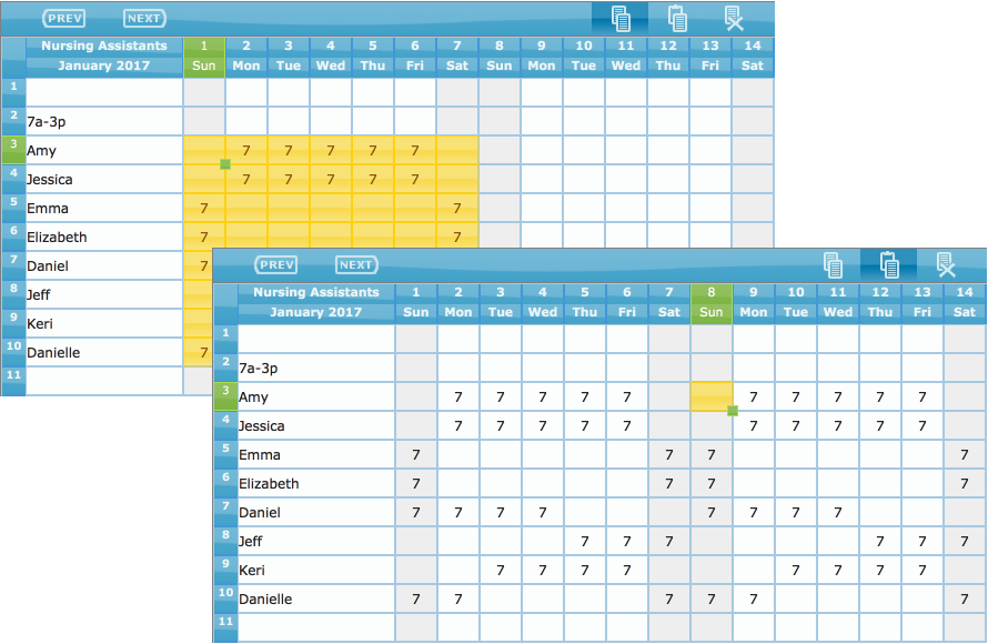 copy paste cell values